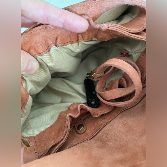 Jerome Dreyfuss Rose Leather Crossbody Bag - Picture 9 of 15